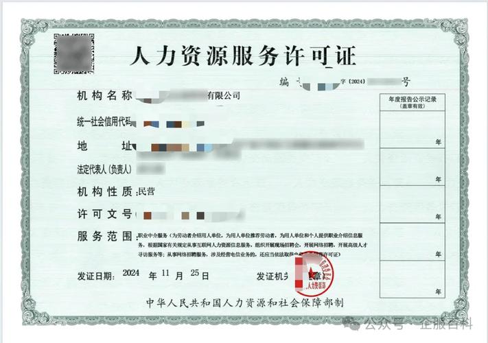 确保营业执照包含人力资源服务经营范围的重要性